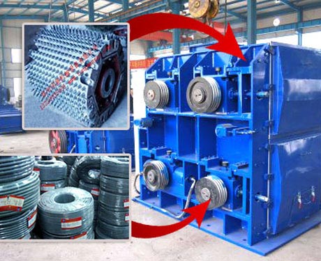 四輥式破碎機局部細節 四輥式破碎機局部細節