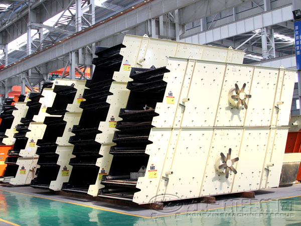 砂石料生產線篩分設備 砂石料生產線篩分設備