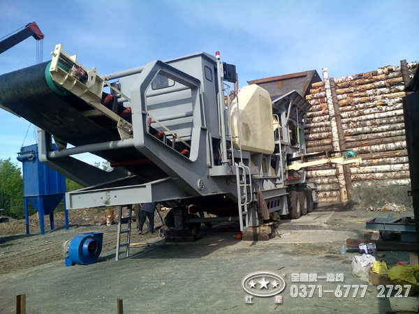 移動建筑垃圾粉碎機 移動建筑垃圾粉碎機