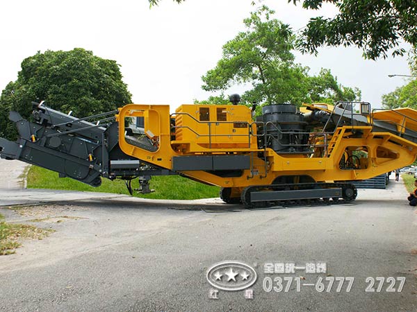 履帶式液壓驅動移動破碎站 履帶式液壓驅動移動破碎站