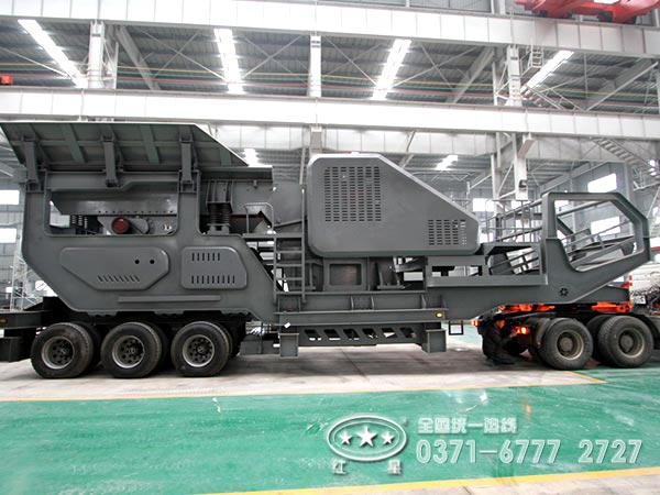 粗破輪胎系列移動(dòng)破碎站 粗破輪胎系列移動(dòng)破碎站