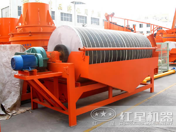 滾筒磁選機側面圖 滾筒磁選機側面圖