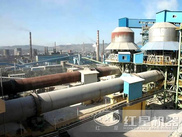 赤鐵礦回轉窯工作現場 赤鐵礦回轉窯工作現場