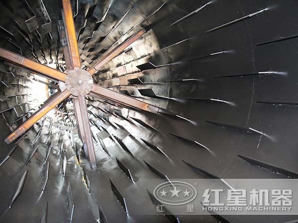 間接傳熱烘干機內部細節 間接傳熱烘干機內部細節