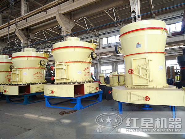 高壓微粉磨粉機(jī)生產(chǎn)車(chē)間 高壓微粉磨粉機(jī)生產(chǎn)車(chē)間