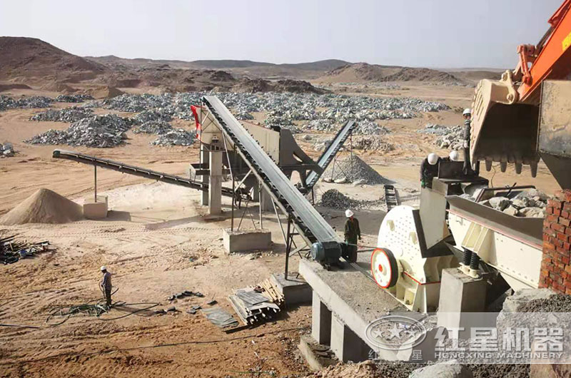 山東客戶錘式破碎機工作現場 山東客戶錘式破碎機工作現場