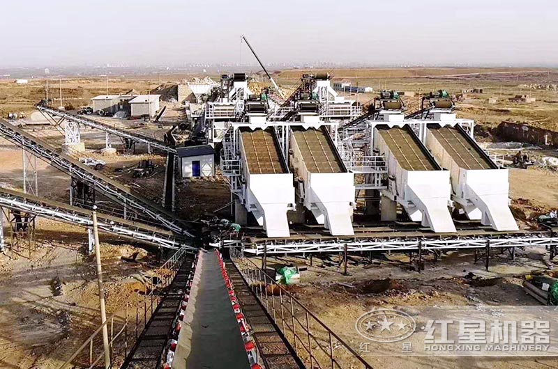 河北客戶大型砂場,配置多臺設備 河北客戶大型砂場,配置多臺設備