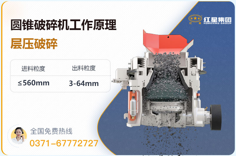 圓錐破碎機工作原理圖 圓錐破碎機工作原理圖