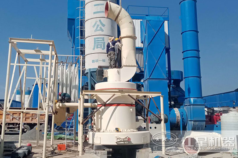 高嶺土磨粉生產線客戶現場圖 高嶺土磨粉生產線客戶現場圖