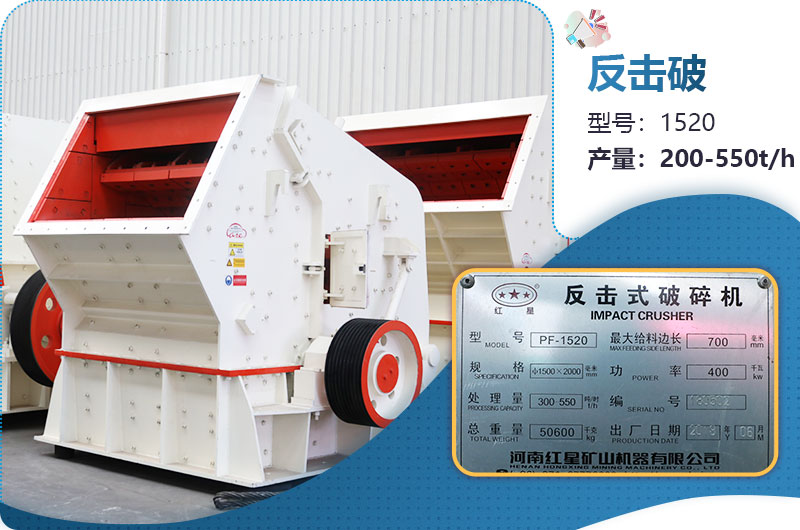 1520反擊破每小時產量多少？有多重？各項參數介紹