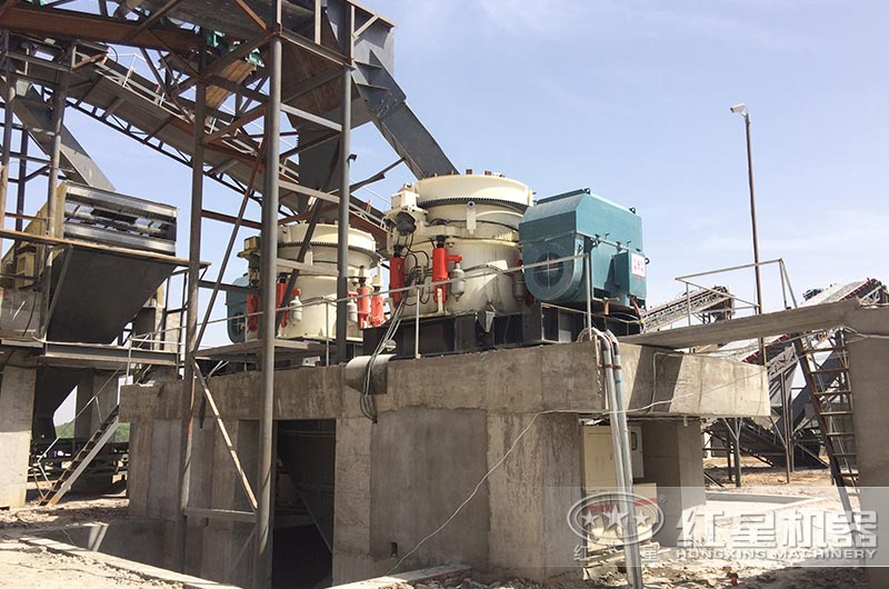 多缸圓錐破碎機工作現場圖片 多缸圓錐破碎機工作現場圖片