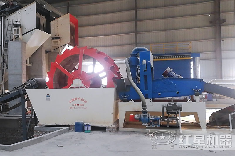 環保型洗砂生產線 環保型洗砂生產線