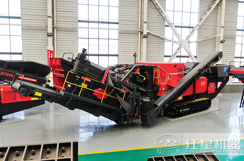 履帶式移動破碎機圖片