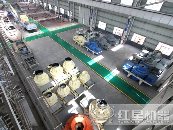 紅星河卵石打砂機生產車間 紅星河卵石打砂機生產車間