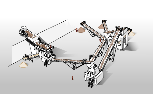 紅星河卵石打砂機生產線 紅星河卵石打砂機生產線