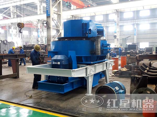 河卵石制沙設備生產車間 河卵石制沙設備生產車間