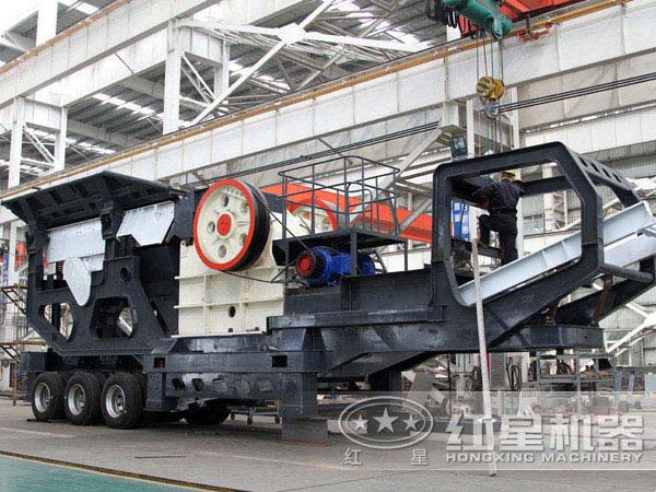 常用的顎式移動(dòng)破碎站 常用的顎式移動(dòng)破碎站