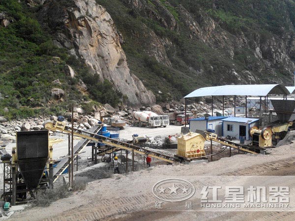 環保型砂石生產線客戶現場 環保型砂石生產線客戶現場