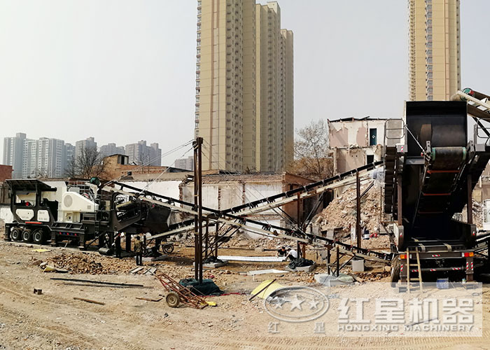 移動制砂機作業現場 移動制砂機作業現場