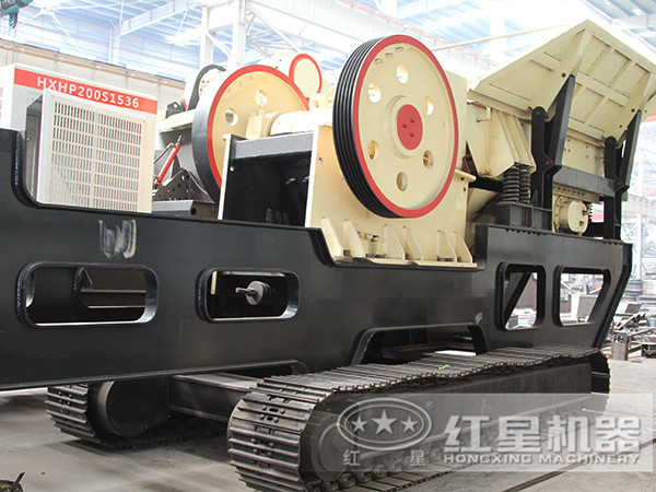 鄂破移動碎石機 鄂破移動碎石機