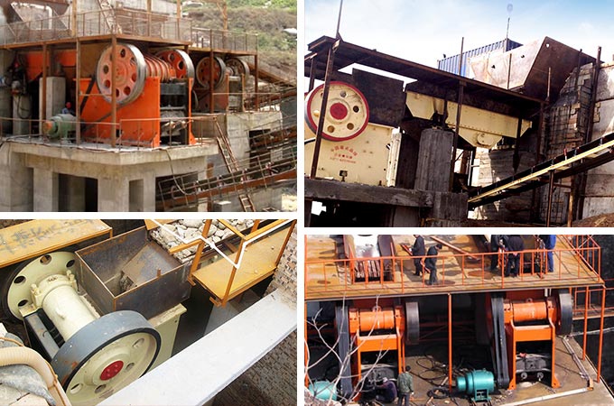 PE400×600顎式破碎機作業現場 PE400×600顎式破碎機作業現場