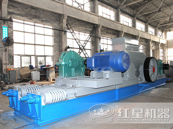 高爐礦渣對輥式破碎機生產車間 高爐礦渣對輥式破碎機生產車間