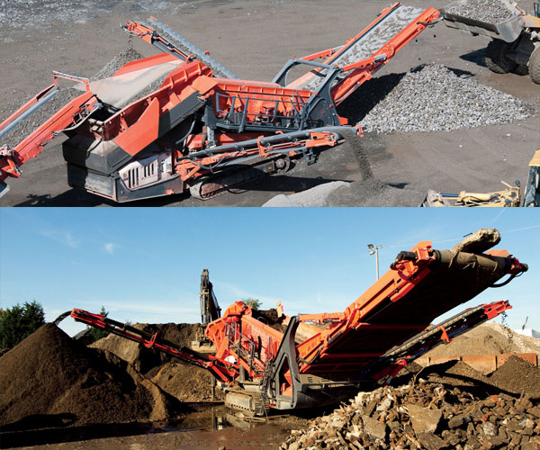 河南焦作履帶沙石分離機作業(yè)現(xiàn)場 河南焦作履帶沙石分離機作業(yè)現(xiàn)場