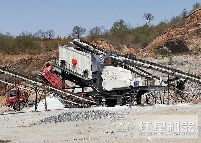 車載移動反擊破碎機 車載移動反擊破碎機