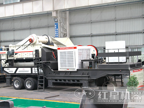 環(huán)保通過的移動(dòng)軋石機(jī)多少錢（附詳細(xì)參數(shù)及現(xiàn)場(chǎng)視頻）