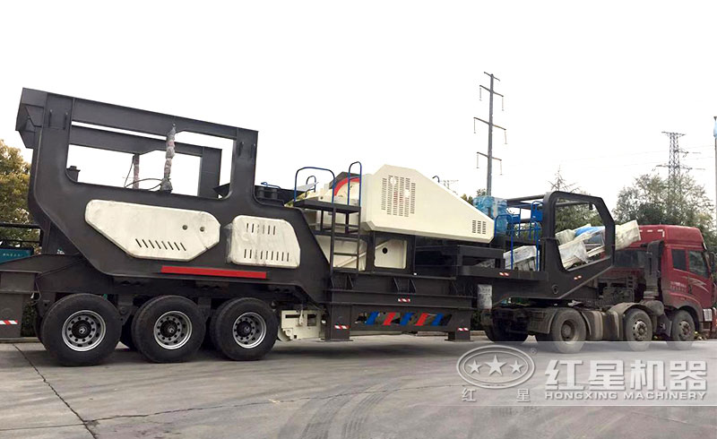 移動石頭粉碎機發貨現場 移動石頭粉碎機發貨現場