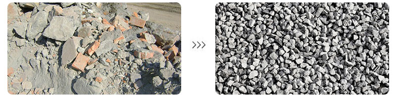 混凝土粉碎后能做什么？與您選用的混凝土破碎機有很大關系