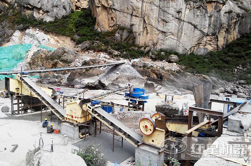 石英砂生產客戶現場 石英砂生產客戶現場