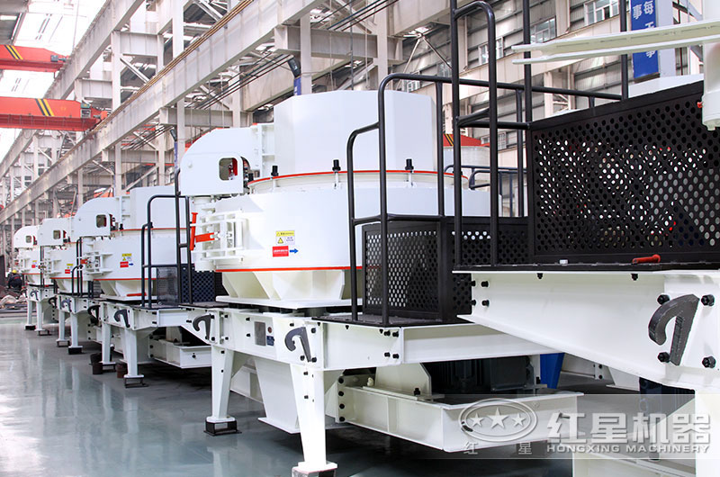 河南紅星廠家人工造沙機生產車間 河南紅星廠家人工造沙機生產車間