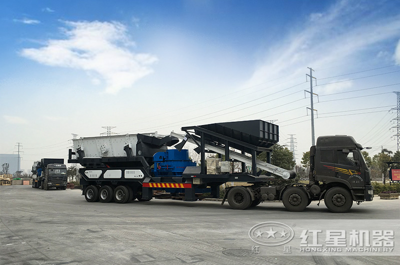 移動制砂機設備顛覆傳統(tǒng)制砂模式，僅需3人即可