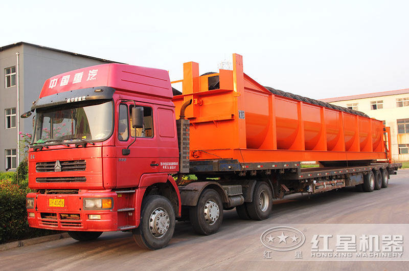 又一雙螺旋洗砂機發貨了 又一雙螺旋洗砂機發貨了