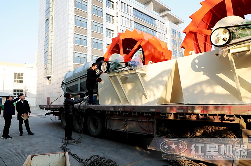 洗砂機(jī)發(fā)貨現(xiàn)場 洗砂機(jī)發(fā)貨現(xiàn)場