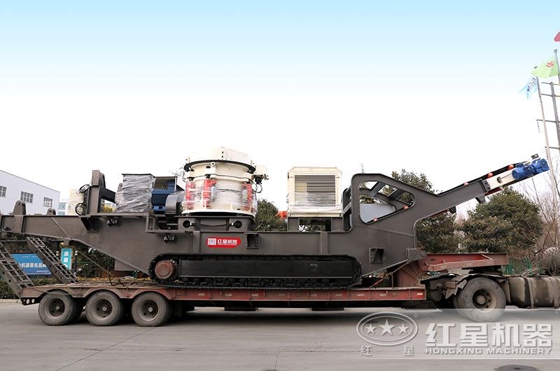 移動磚渣粉碎機設備組成 移動磚渣粉碎機設備組成