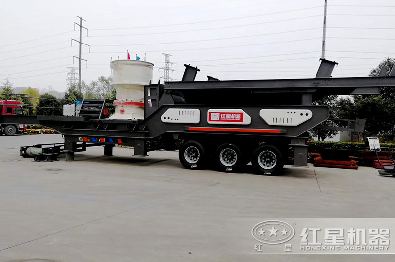 移動單缸圓錐車載碎石機 移動單缸圓錐車載碎石機