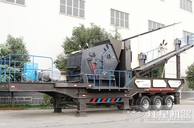 輪胎反擊破移動磕石機 輪胎反擊破移動磕石機