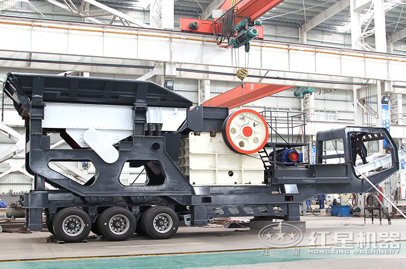 輪胎顎式移動磕石機 輪胎顎式移動磕石機