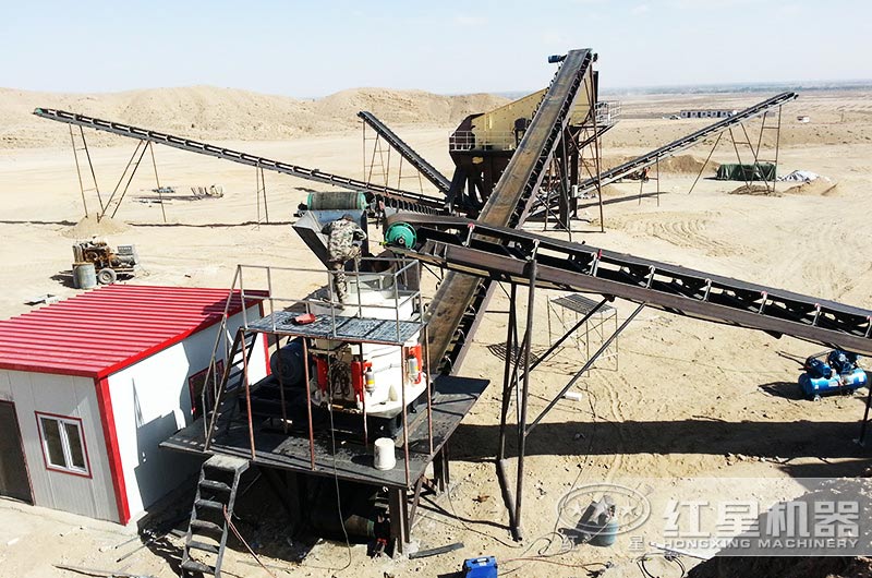 石灰石破碎生產(chǎn)線客戶現(xiàn)場(chǎng)二 石灰石破碎生產(chǎn)線客戶現(xiàn)場(chǎng)二