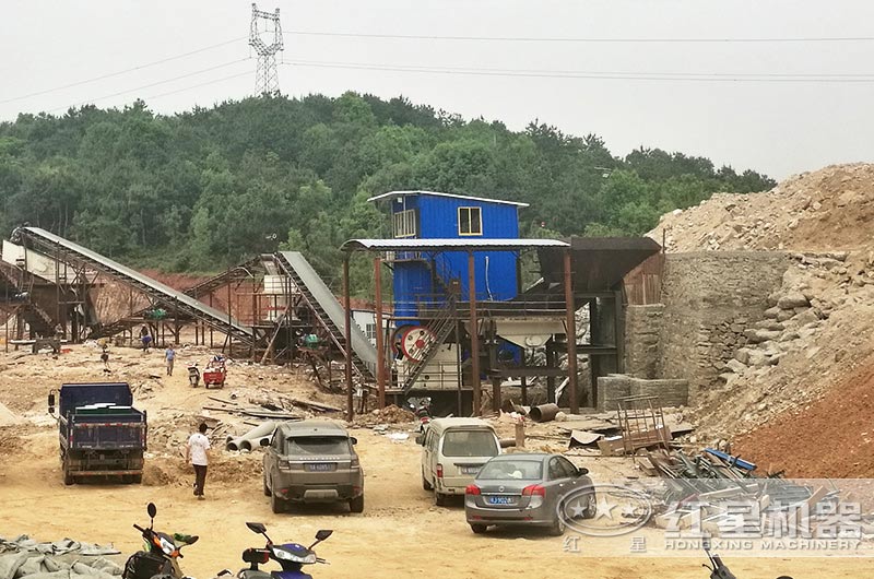 制砂生產線客戶現場實拍 制砂生產線客戶現場實拍