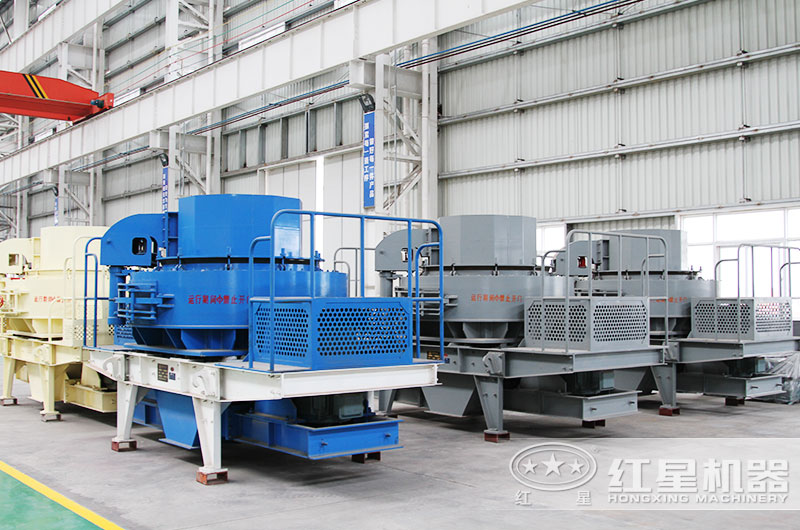 河石制砂機(jī)廠家車間一角 河石制砂機(jī)廠家車間一角