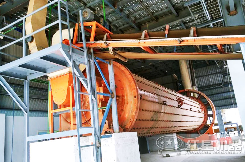 鋼渣棒磨機工作現場 鋼渣棒磨機工作現場