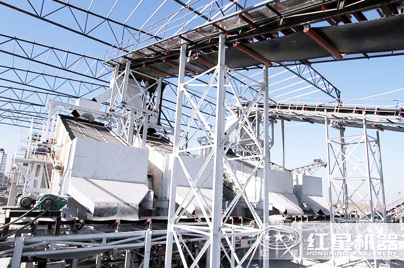 河北大型土石分離現場 河北大型土石分離現場