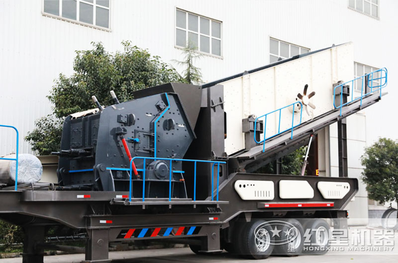 型號為HX1149F1315的車載流動反擊碾石機(jī) 型號為HX1149F1315的車載流動反擊碾石機(jī)