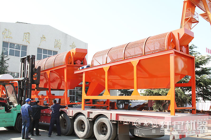 滾筒篩發貨現場 滾筒篩發貨現場