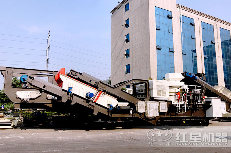 履帶流動圓錐磕石子機 履帶流動圓錐磕石子機