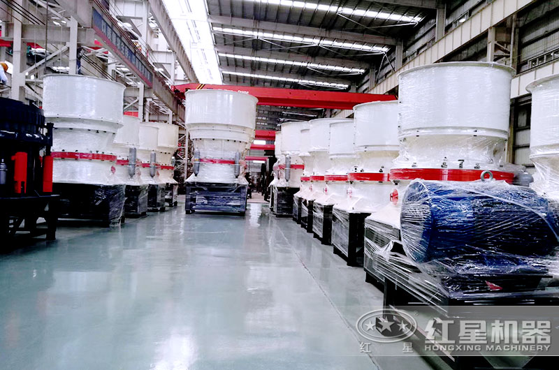 圓錐制造石子機生產車間 圓錐制造石子機生產車間