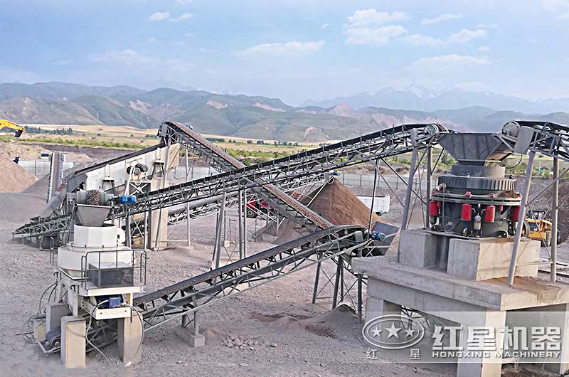 混凝土砂石骨料生產客戶現場 混凝土砂石骨料生產客戶現場